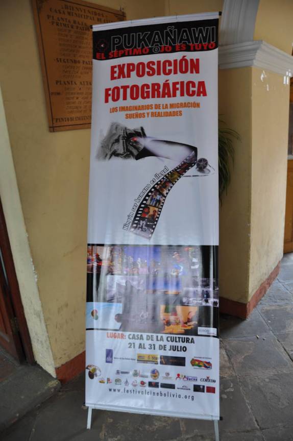 Exposição fotográfica em Sucre - Bolívia